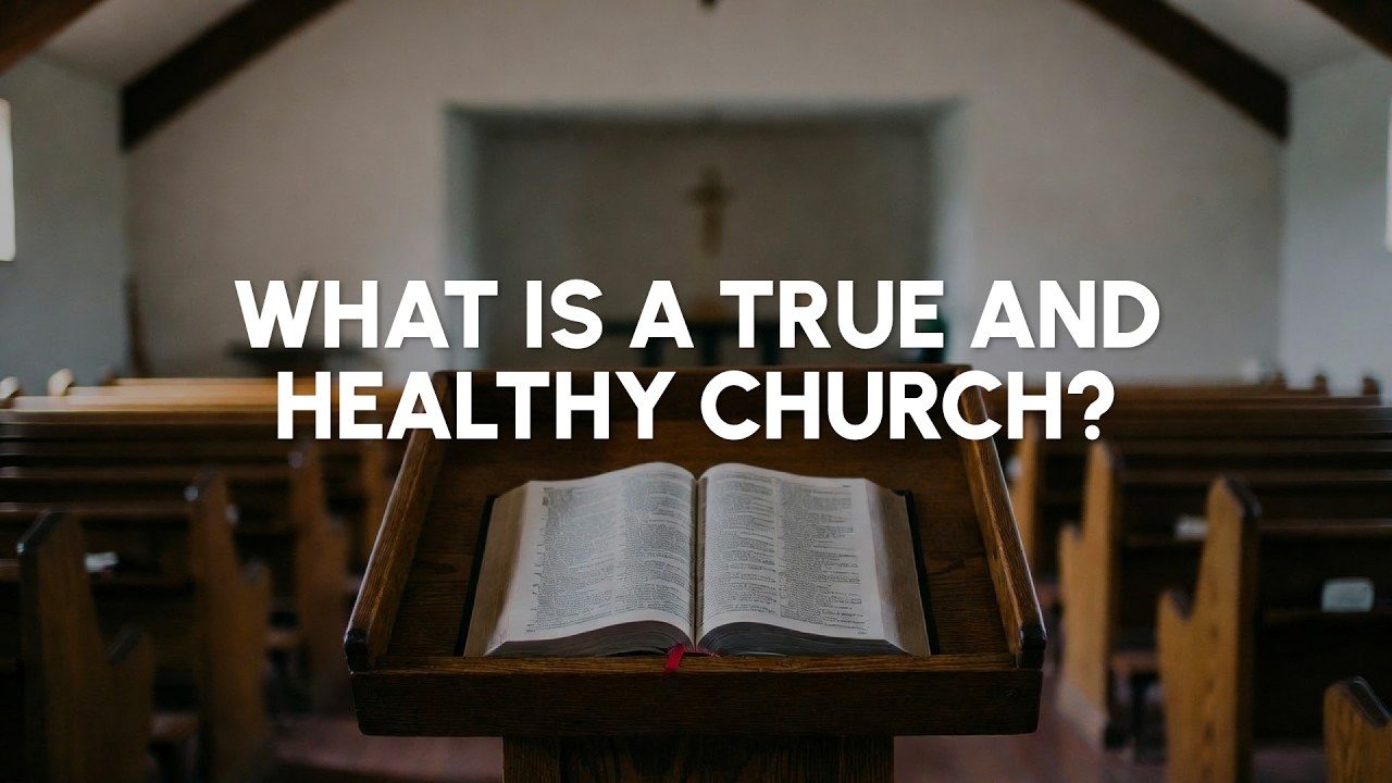 What is a True and Healthy Church? church YouTube player