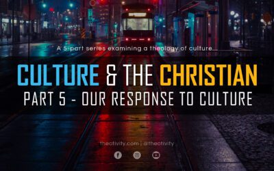Culture & the Christian | Part 5 – Our Response to Culture