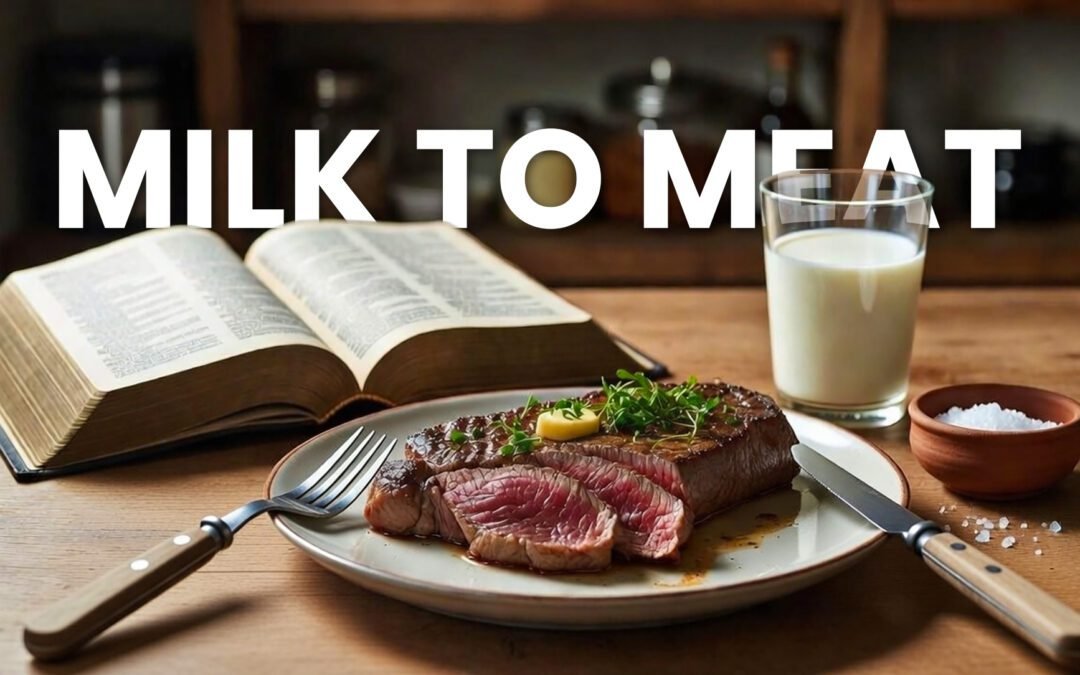 Spiritual Malnutrition and Apostasy | Milk, Meat and Salt